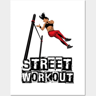 Street Workout- Barsisters- Muscle up360 Posters and Art